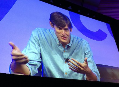 IFTTT CEO Linden Tibbits speaking at GigaOM Structure Connect.