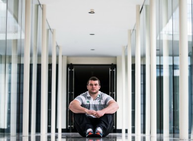 McGrath at Ireland's training base in Carton House.