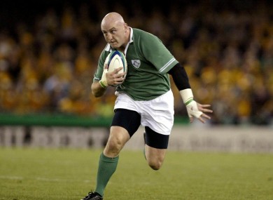 Keith Wood in his playing days.