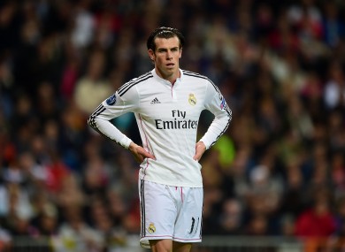Bale has recently recovered from injury.