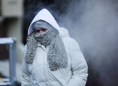 A woman in Philadelphia, where people are bracing themselves for a similar snow storm to arrive today.