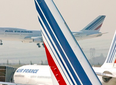 File photo of an Air France 747.