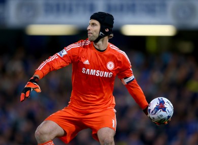 Chelsea goalkeeper Petr Cech has found himself second choice to Thibaut Courtois this season.