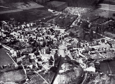 The ruins of Oradour-sur-Glane.