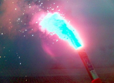 Navy emergency flare