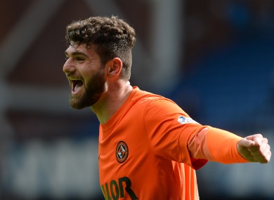 Inspirational: Dundee United striker Nadir Ciftci.
