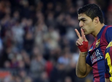 Suarez: Barca's last big signing for a little while.