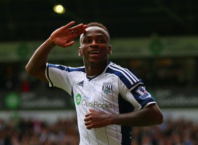 Berahino has scored eight goals this season.
