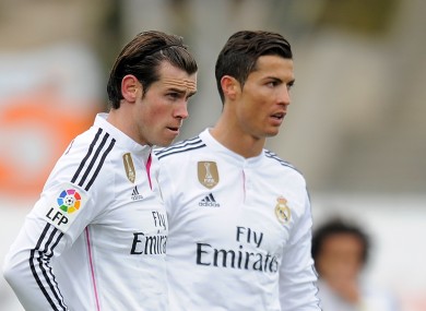 Bale has denied a falling out with team-mate Ronaldo.