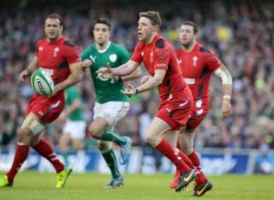 Priestland in action against Ireland last year.