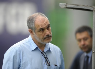 Zubizarreta had held the role since 2010.