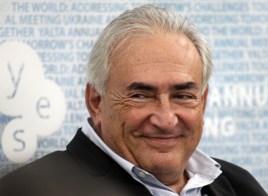 Former IMF head Dominique Strauss-Kahn