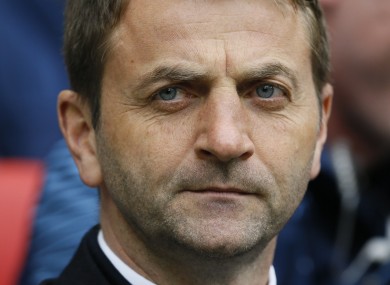 Tim Sherwood says it's