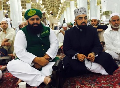 Shaykh Umar Al-Qadri pictured right.