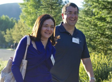 David Goldberg and Sheryl Sandberg