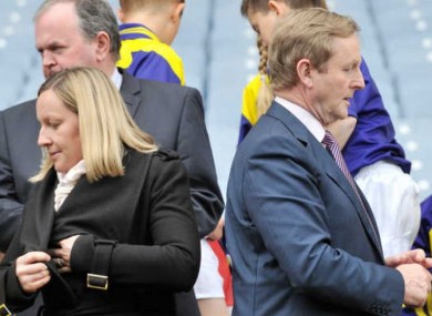 Creighton and Kenny pictured in 2013