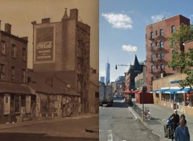 The West Village then and now.
