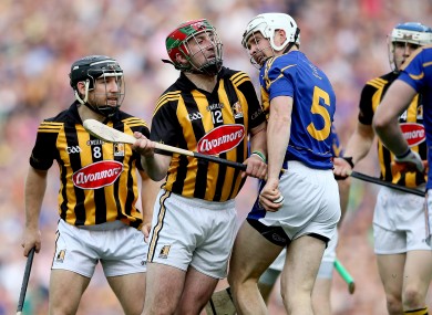Larkin and Tipp's Brendan Maher: there was no quarter asked or given in last year's All-Ireland final.