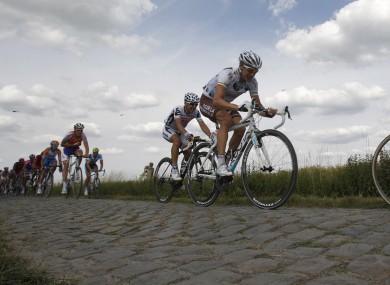 Not that Tour De France cyclists eat much pizza.