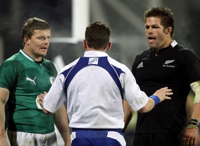Icons: Brian O'Driscoll and Richie McCaw.