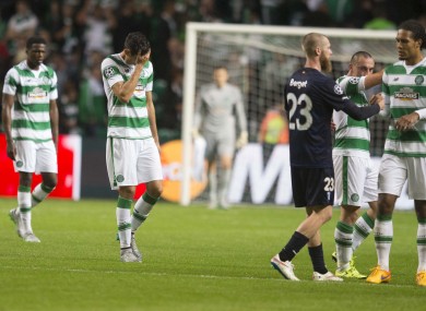 Jo Inge Berget spent a season on loan at Celtic Park in 2014.