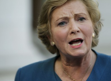 Minister for Justice Frances Fitzgerald
