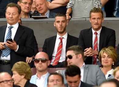 De Gea has sat out United's opening four games of the season.