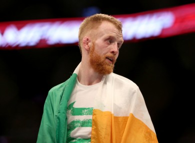 Irish UFC flyweight Paddy Holohan.