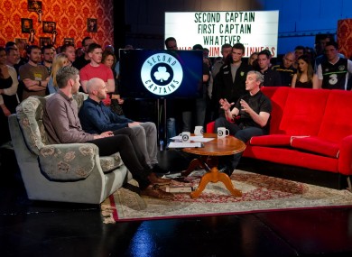 Jim McGuinness on Second Captains last night.