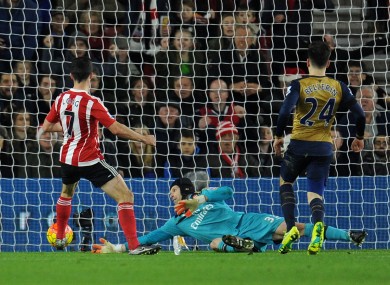Long scores Southampton's second.