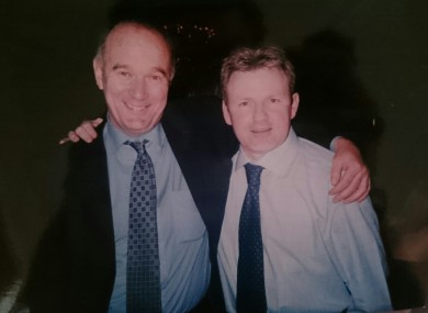 Dr David Hickey and Michael Mangan