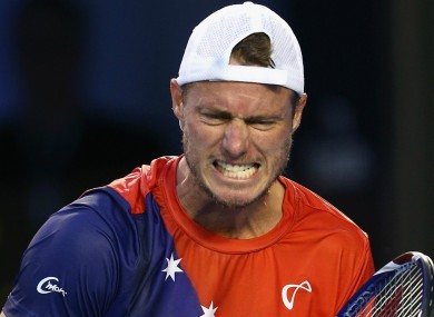 Two-time grand slam champion Lleyton Hewitt