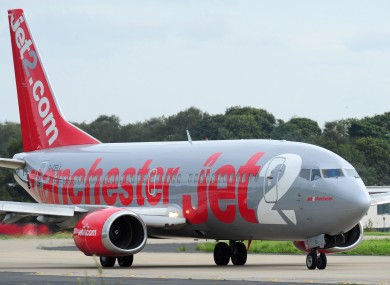 File photo of a Jet2.com plane.