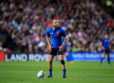 Michalak is France's all-time leading points scorer.
