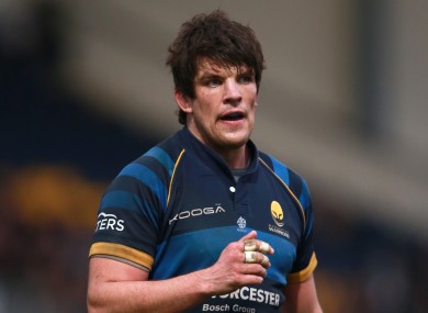 Worcester Warriors lock Donncha O'Callaghan.