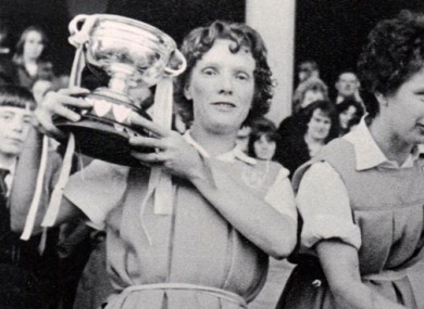 Kay Mills wins another All-Ireland.