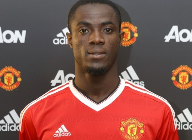 Bailly: part of Ivory Coast's victorious Africa Cup of Nations squad in 2015.