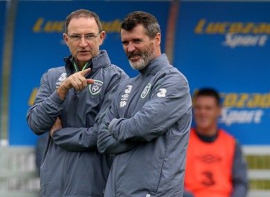 O'Neill and Keane are preparing Ireland for Euro 2016.