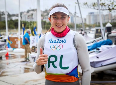 Thumbs up after another good day for Annalise.