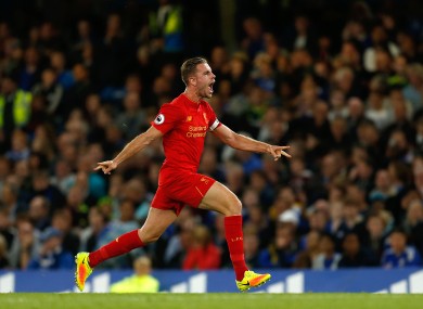 Reds captain Henderson grabbed the winner.