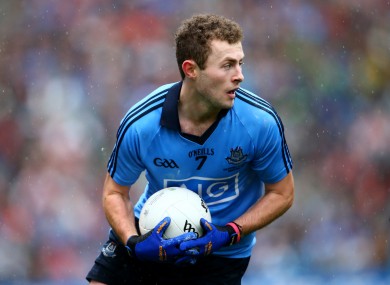 Jack McCaffrey will be shouting on the Dublin footballers tomorrow.