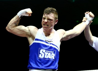 Ray Moylette at last year's National Elite Championships.