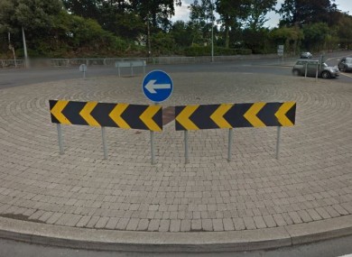 Roundabout outside Swords Pavilions shopping centre