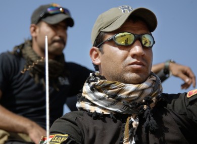 Iraqi special forces soldiers have been deployed for the offensive to retake Mosul from IS.