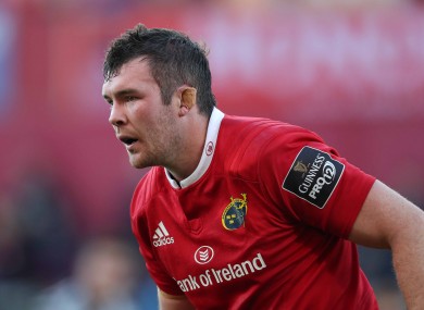 Peter O'Mahony returned for Munster last weekend against Zebre.