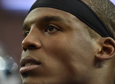 Cam Newton (file pic).