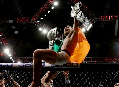 UFC star Conor McGregor.