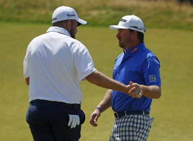 Lowry and McDowell are flying the flag for Ireland this week.