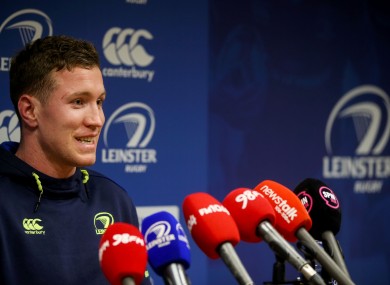 O'Loughlin speaking to the media ahead of the New Year's Eve clash with Ulster.
