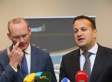 Simon Coveney and Leo Varadkar are among the frontrunners to succeed Enda Kenny.